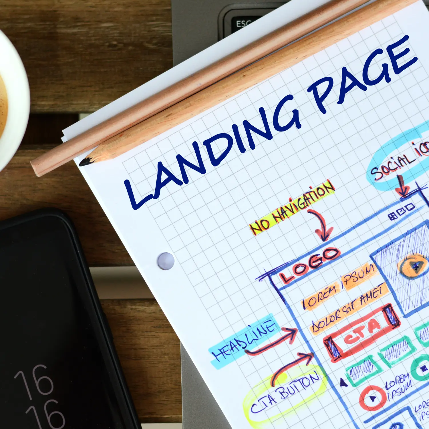Landinbg page analysis